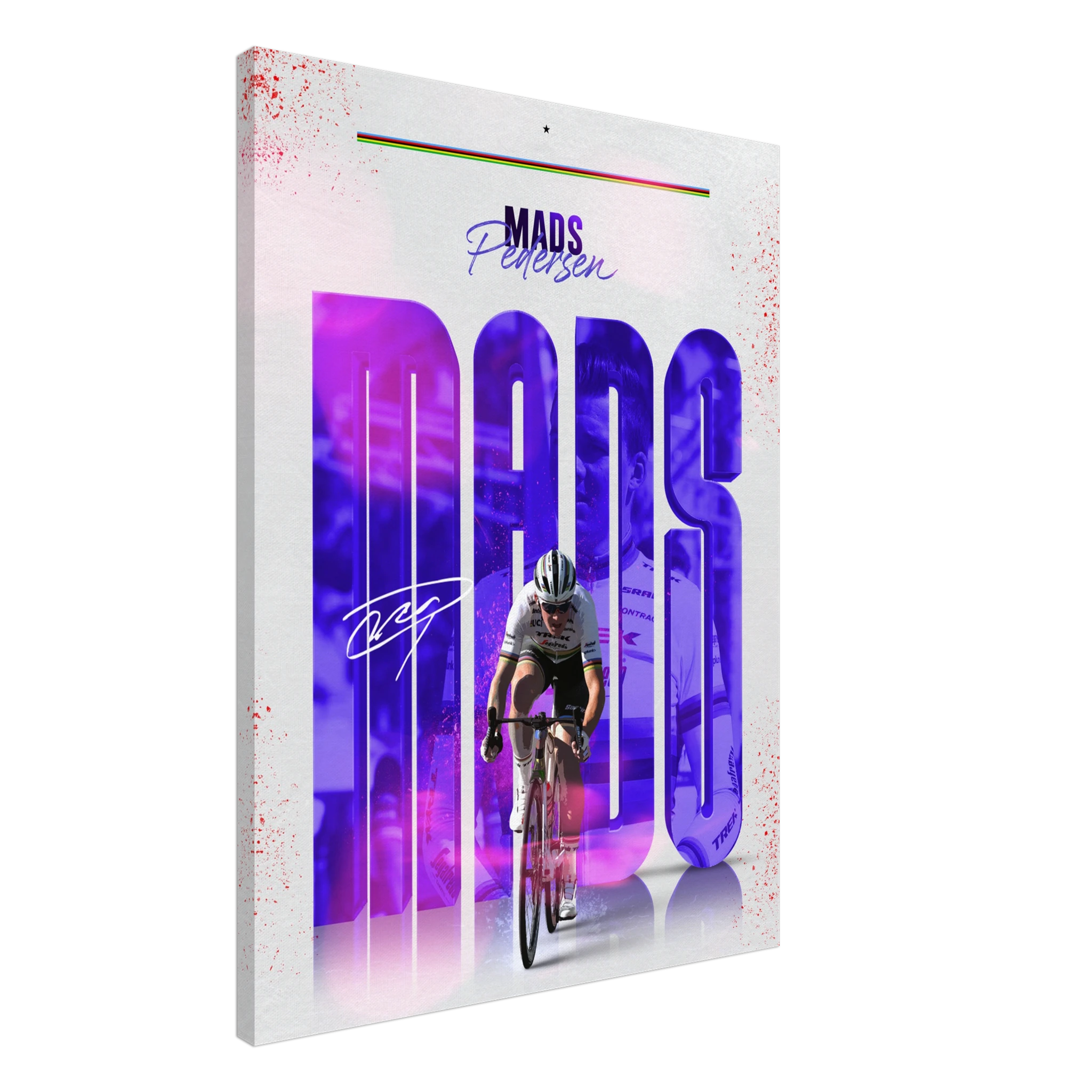 Toile - Mads Pedersen (Édition Arc-En-Ciel 🌈 ) - Obyke Studio