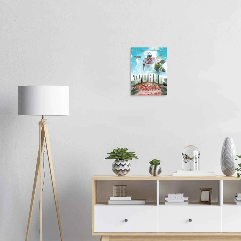 Affiche - Tadej Pogačar ( Champion du Monde 2025 )