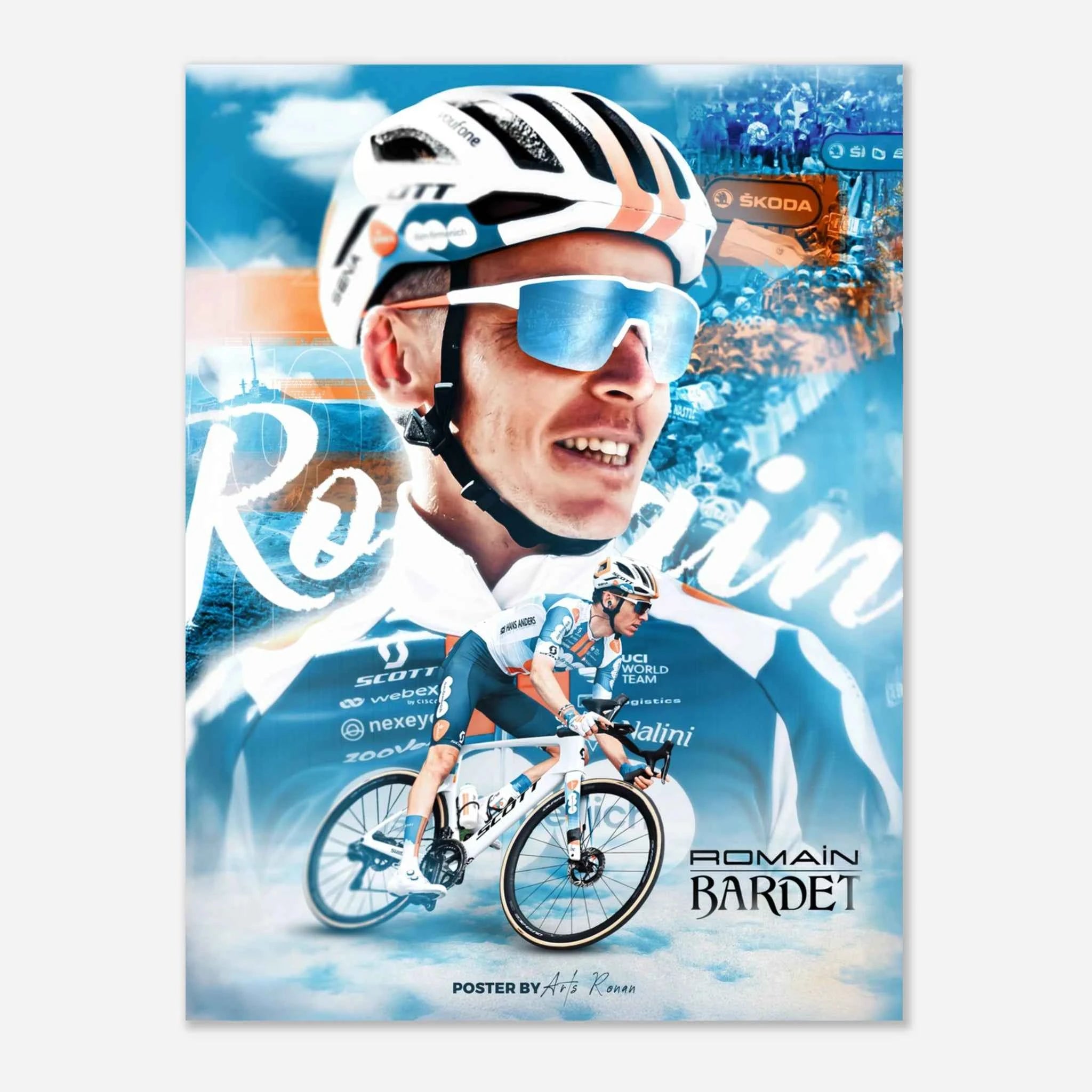Affiche - Romain Bardet