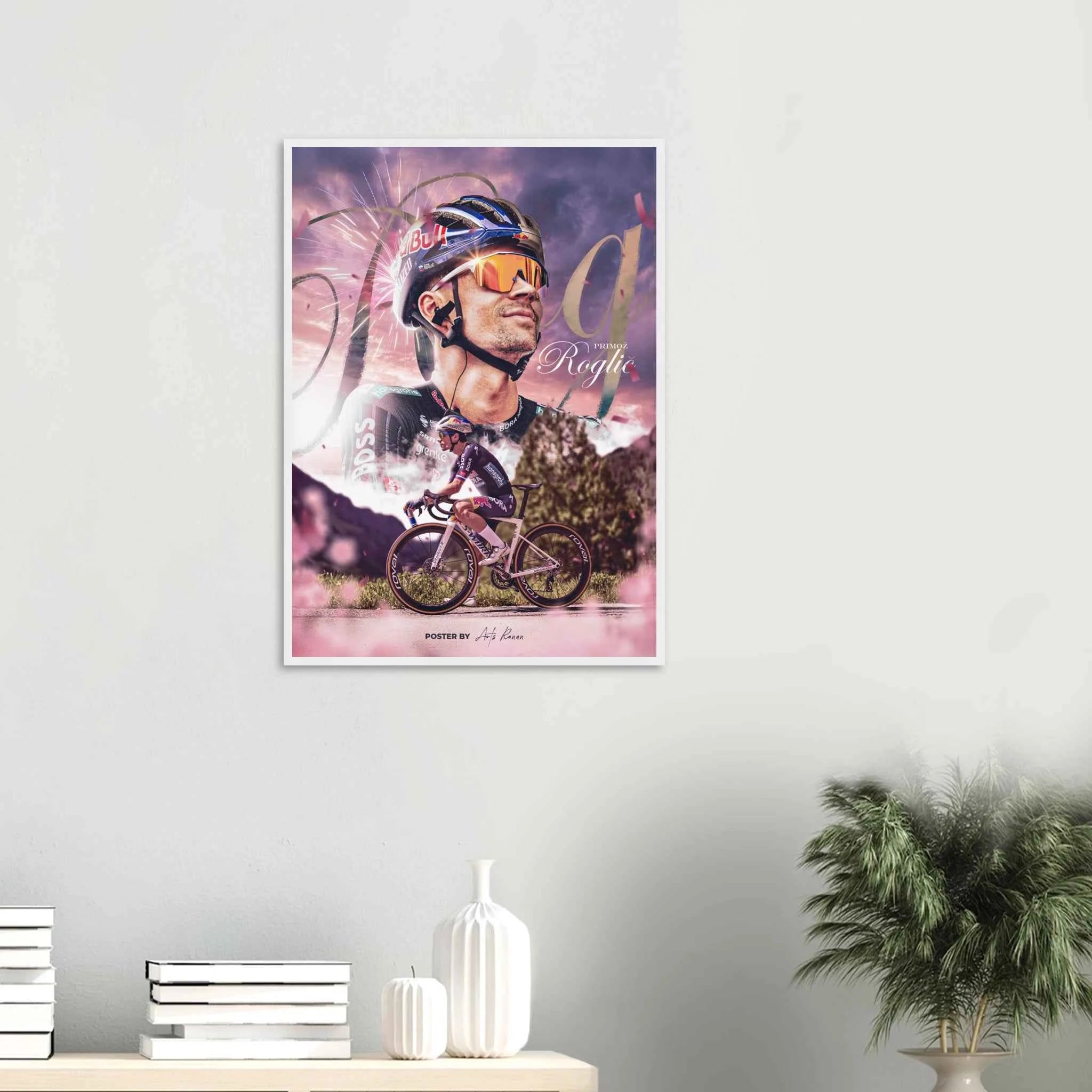 Poster Encadré - Primoz Roglic