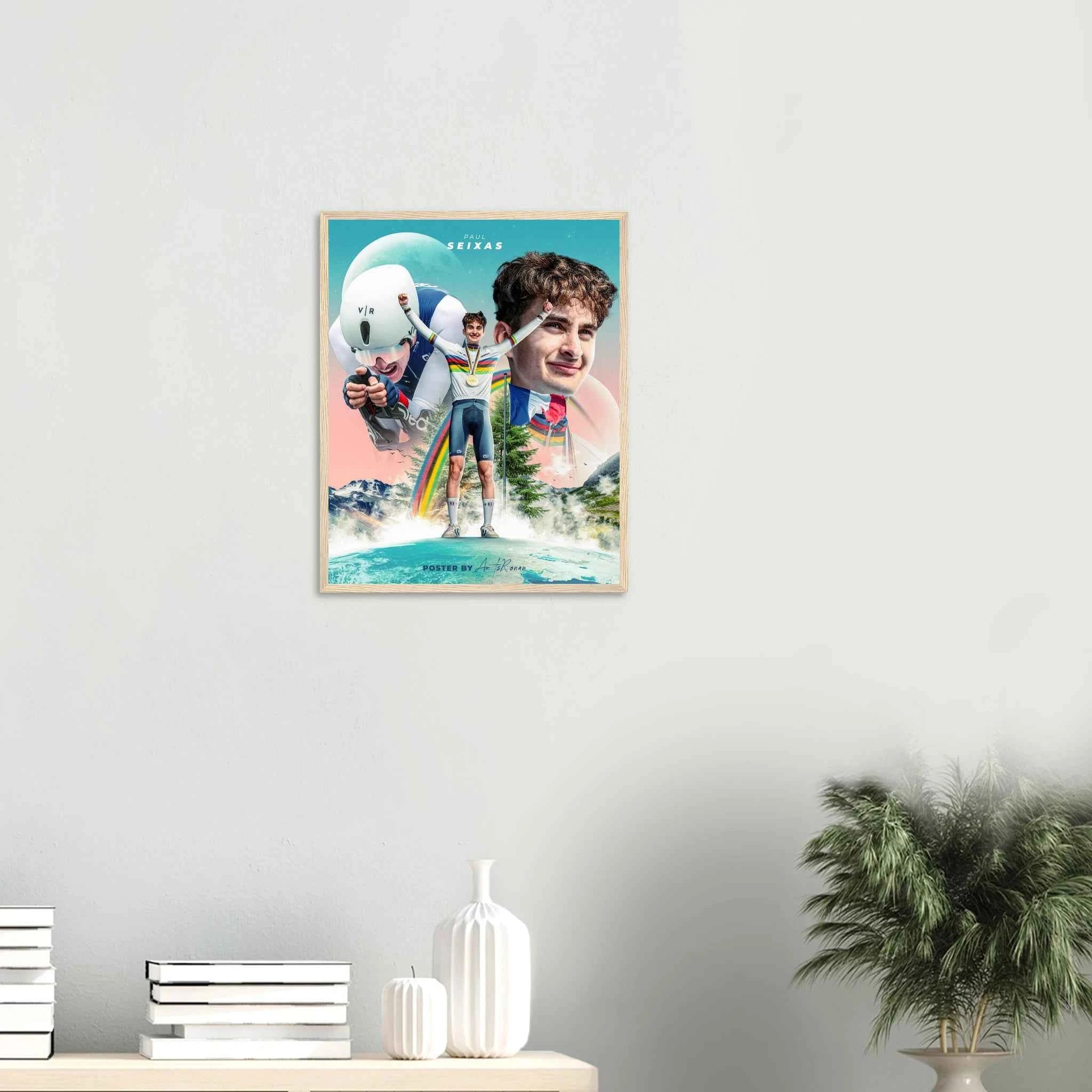 Poster Encadré - Paul Seixas