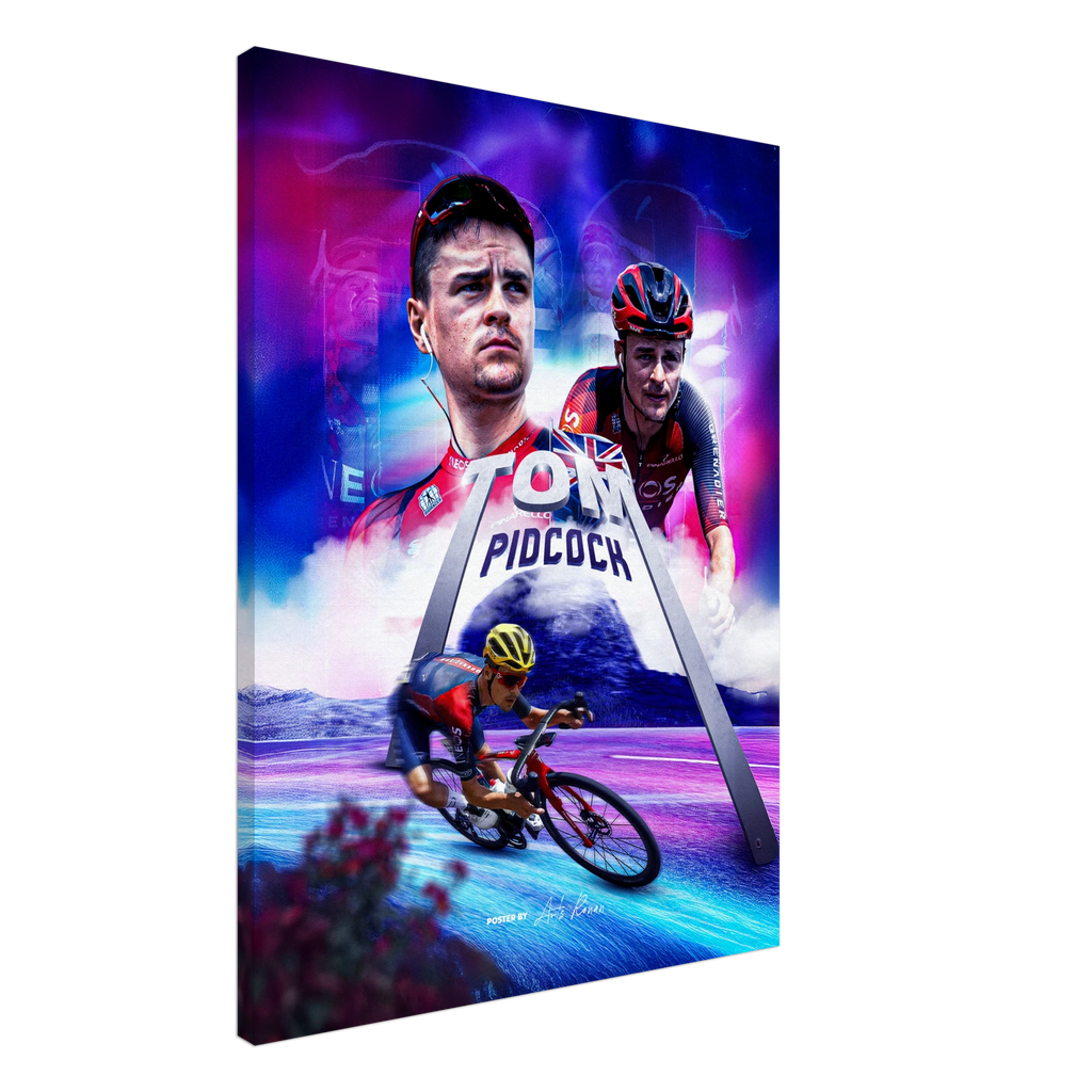 Toile - Tom Pidcock - Obyke Studio