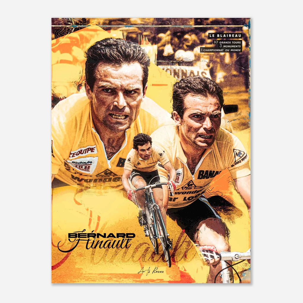 Affiche - Bernard Hinault ( Édition Monument 🌟 )