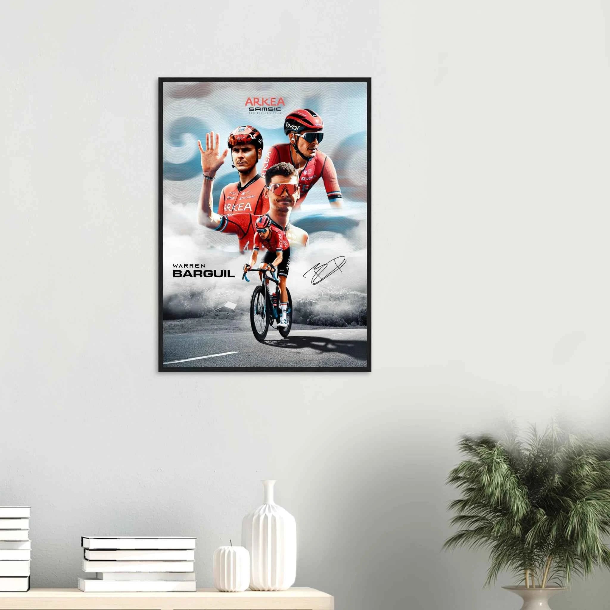 Poster Encadré - Warren Barguil