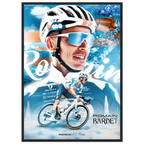 Poster Encadré - Romain Bardet - Obyke Studio