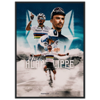 Poster Encadré - Julian Alaphilippe - Obyke Studio