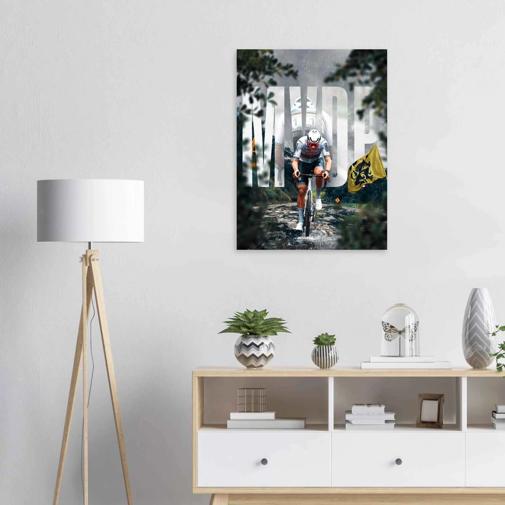 Affiche - Mathieu Van Der Poel ( Roi des Flandres 🟡 )