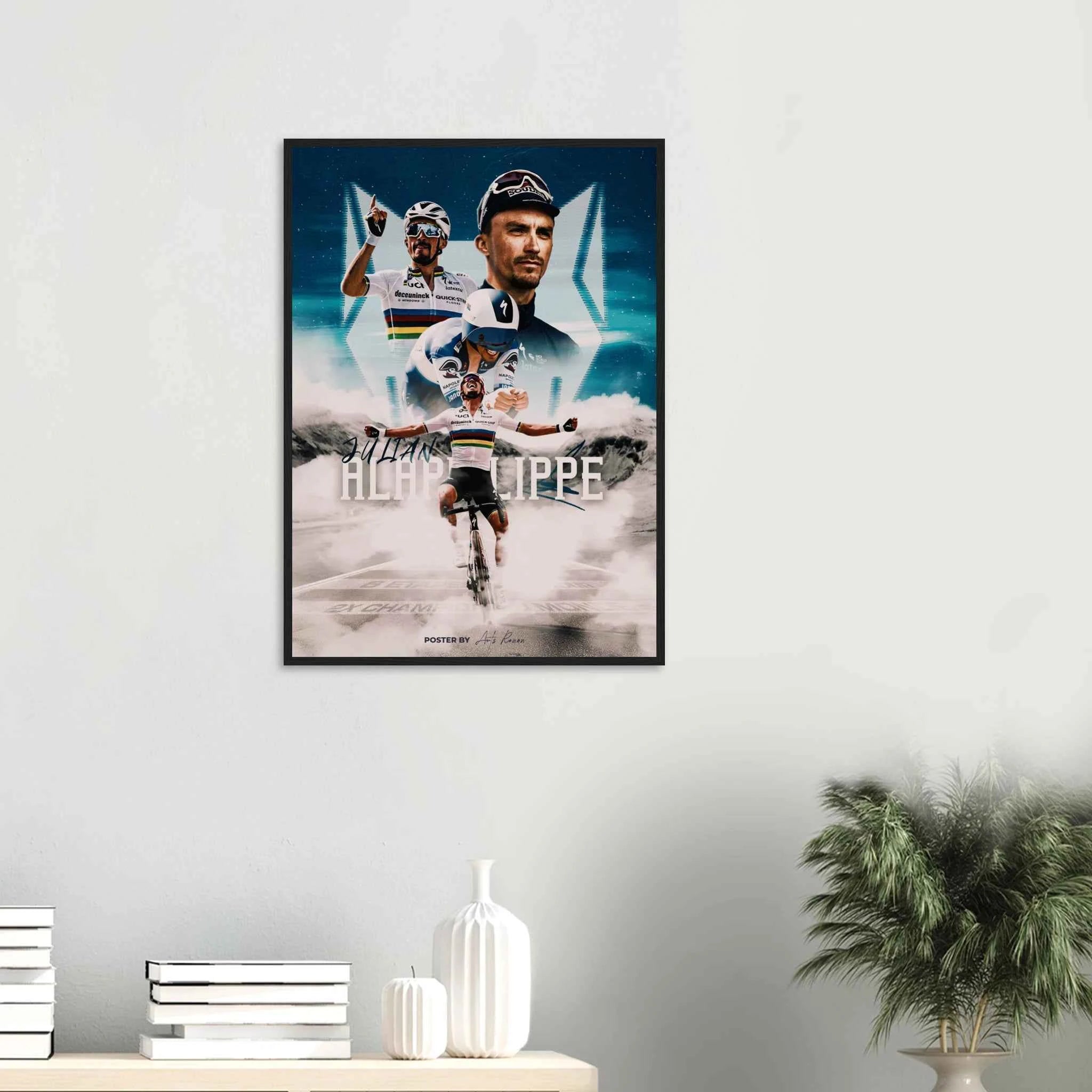 Poster Encadré - Julian Alaphilippe