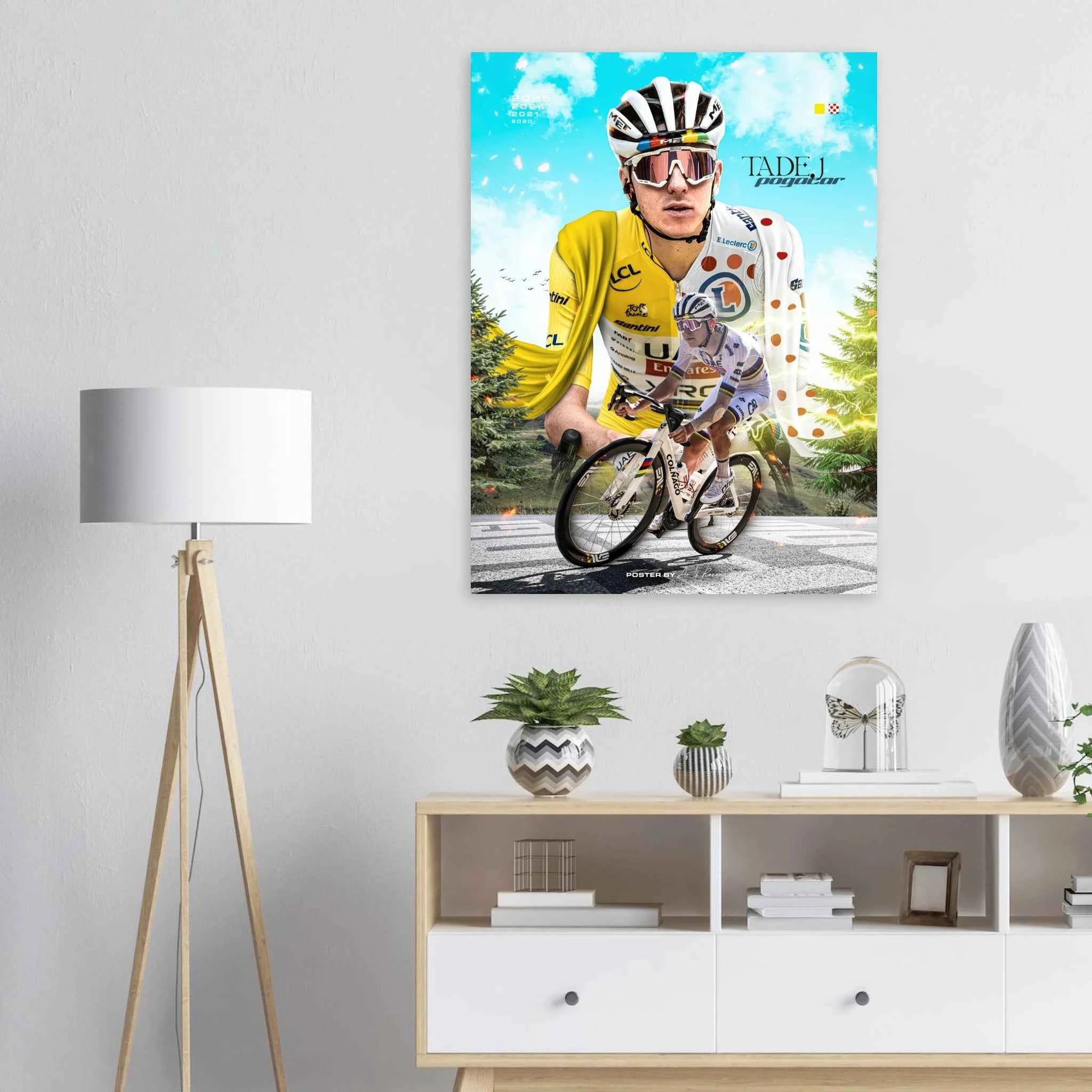 Affiche - Tadej Pogacar ( Tour de France 2025 )