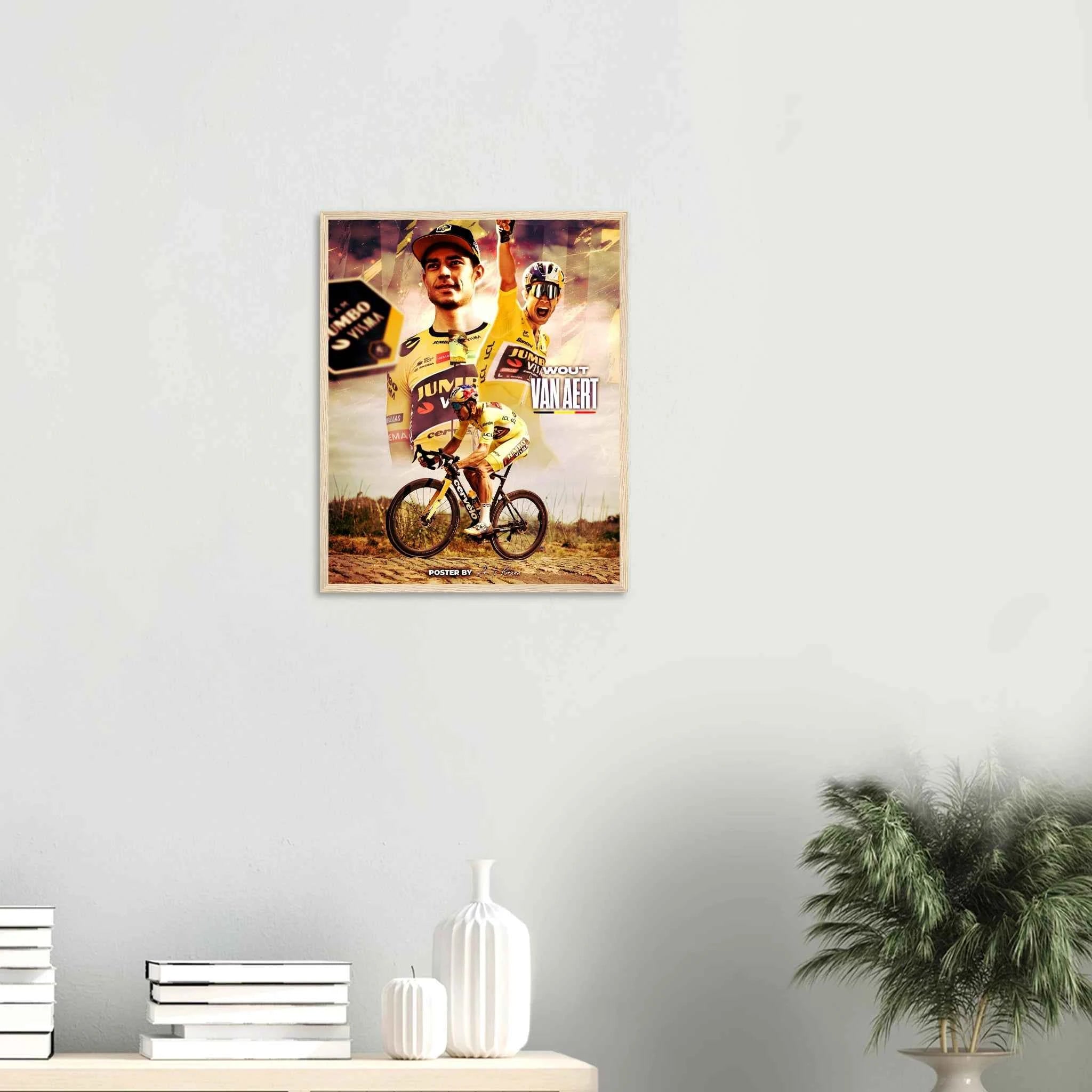 Poster Encadré - Wout van Aert