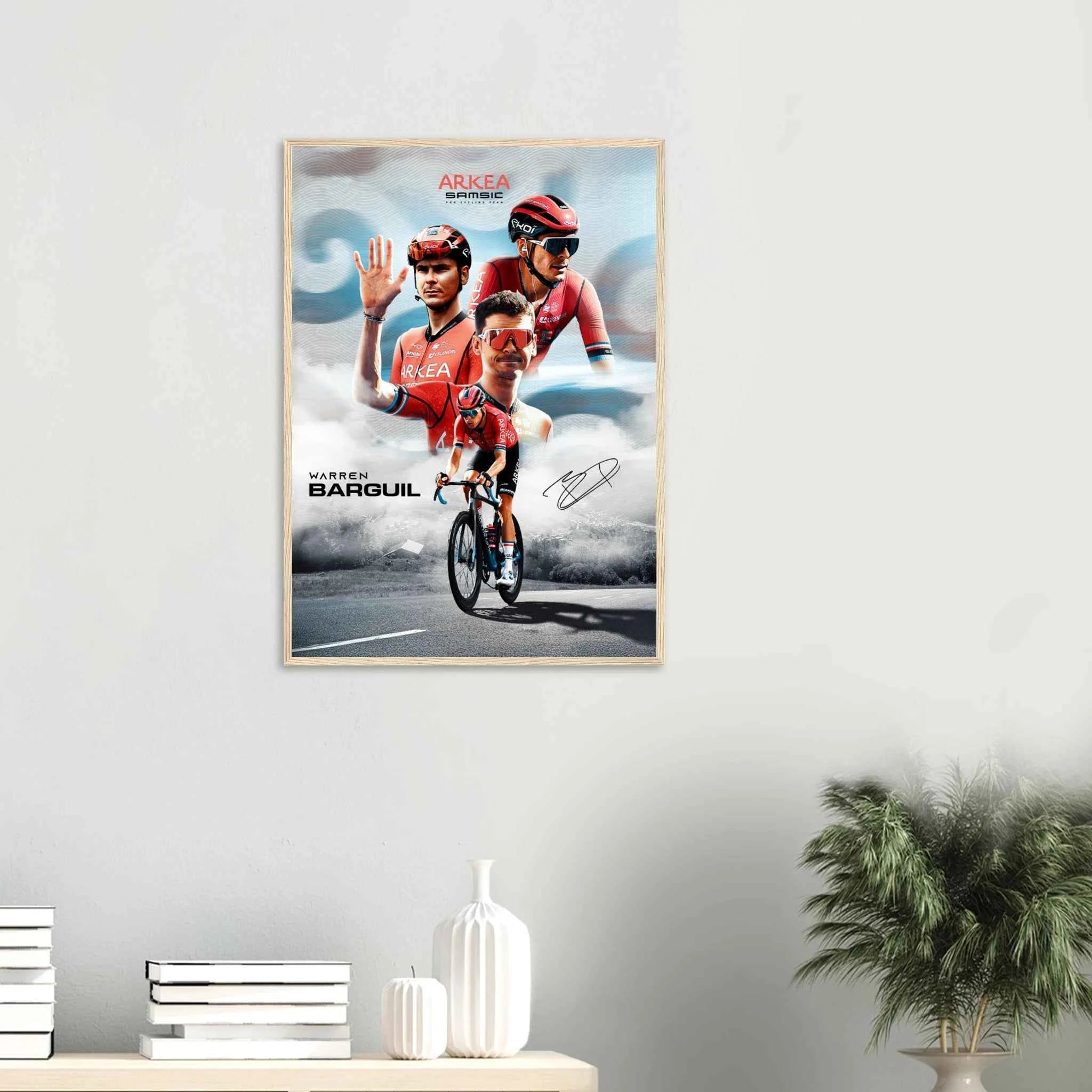 Poster Encadré - Warren Barguil