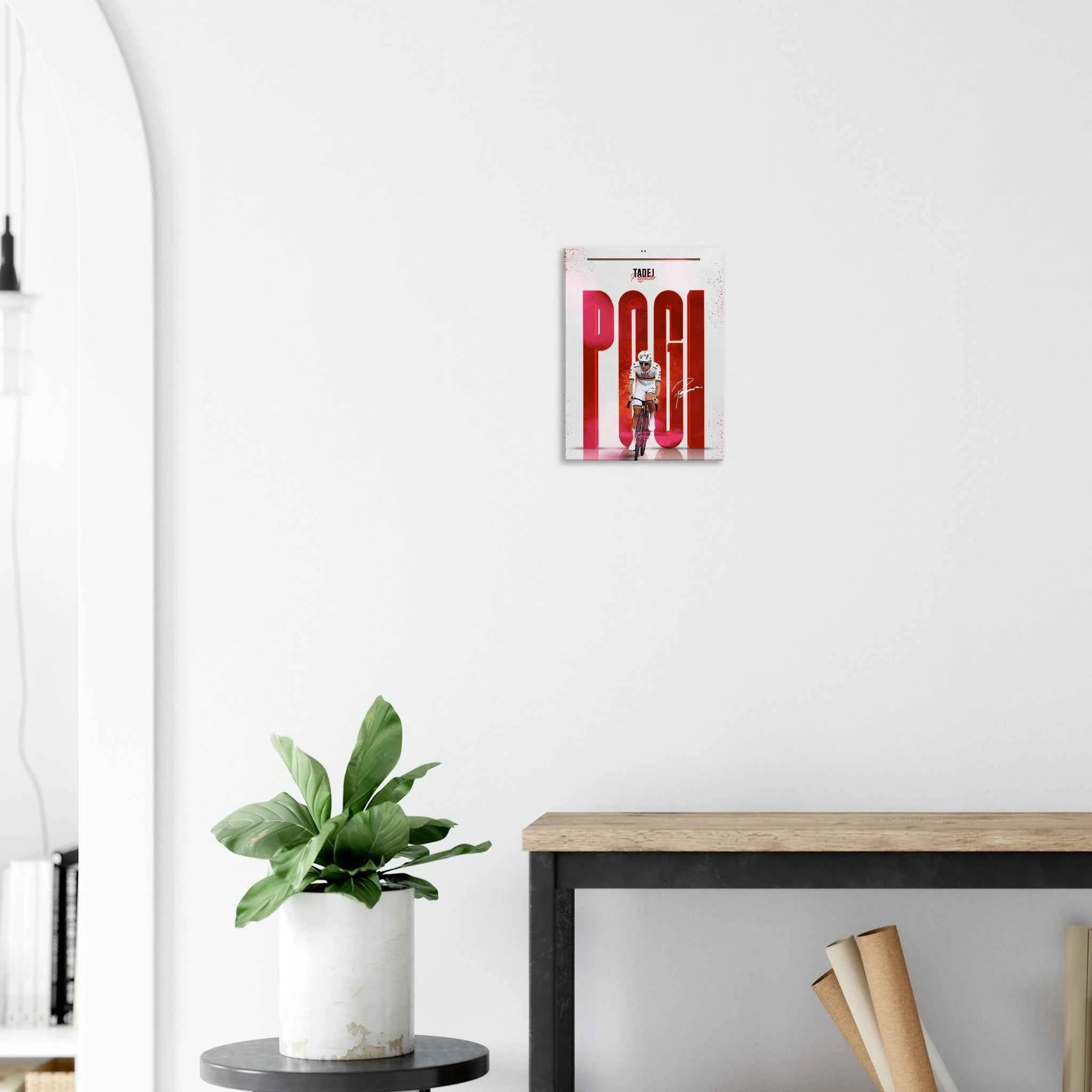 Toile - Tadej Pogacar (Édition Arc-En-Ciel 🌈 )