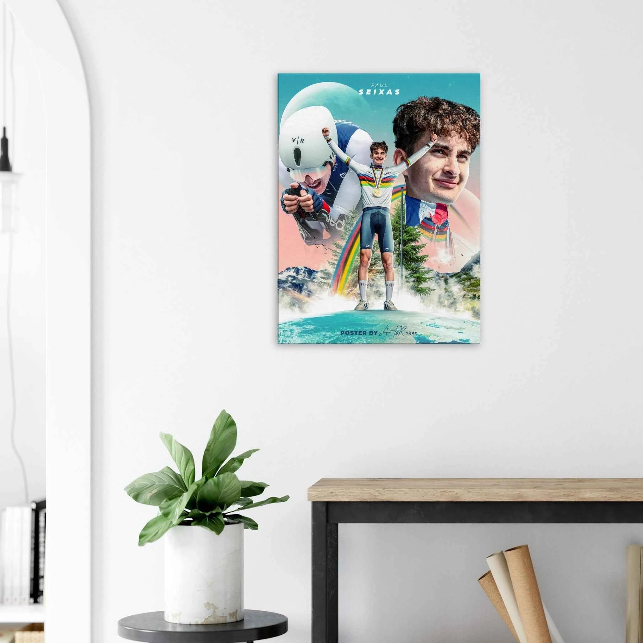 Toile - Paul Seixas (Champion du Monde CLM Junior)