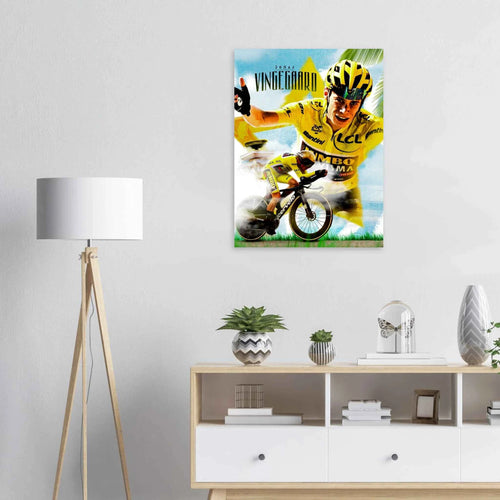 Affiche - Jonas Vingegaard ( TDF 2022-2023 )