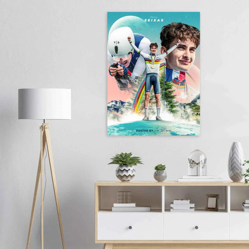 Affiche - Paul Seixas ( Champion du monde CLM junior )