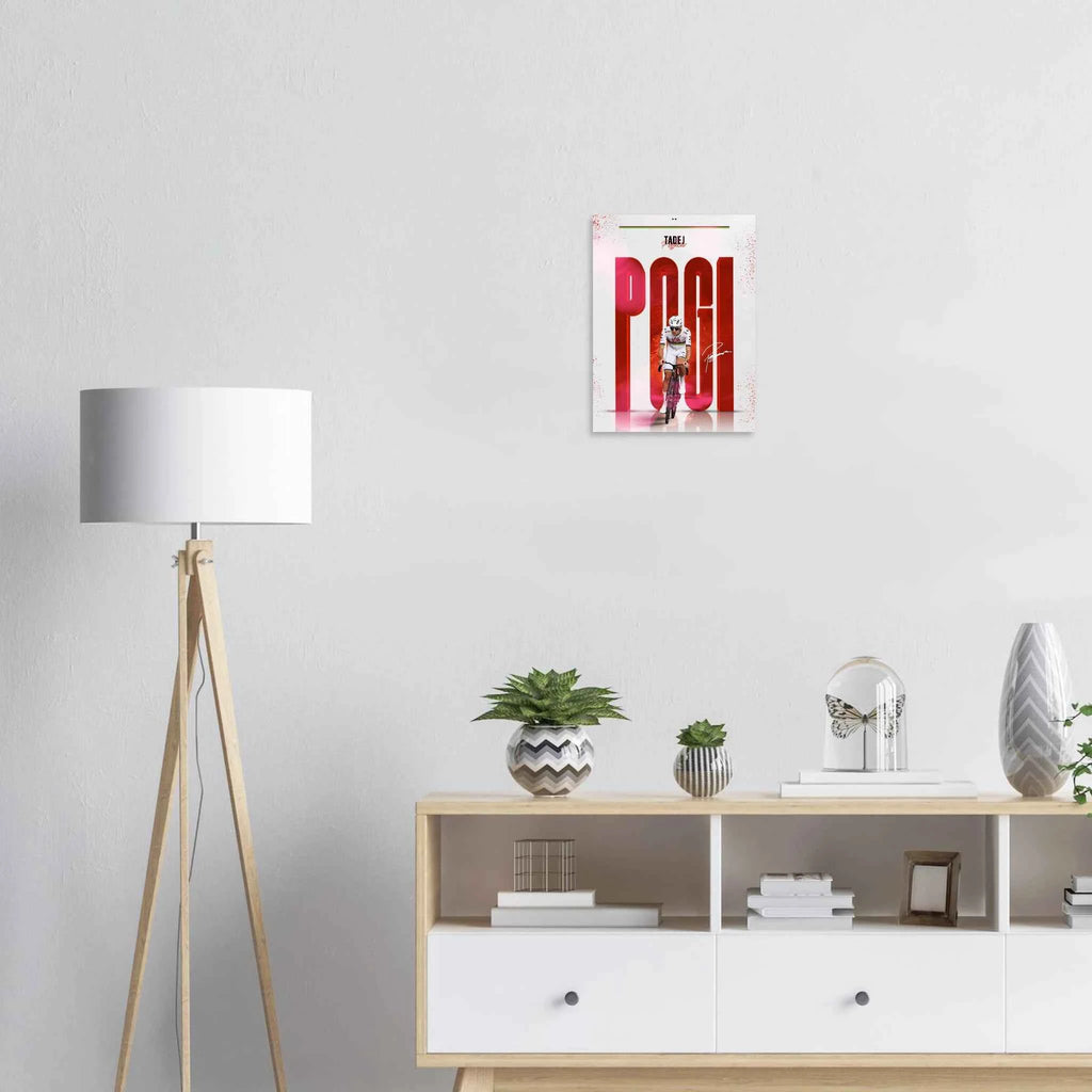 Affiche - Tadej Pogacar ( Édition Arc-En-Ciel 🌈 )