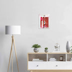 Affiche - Tadej Pogacar ( Édition Arc-En-Ciel 🌈 )