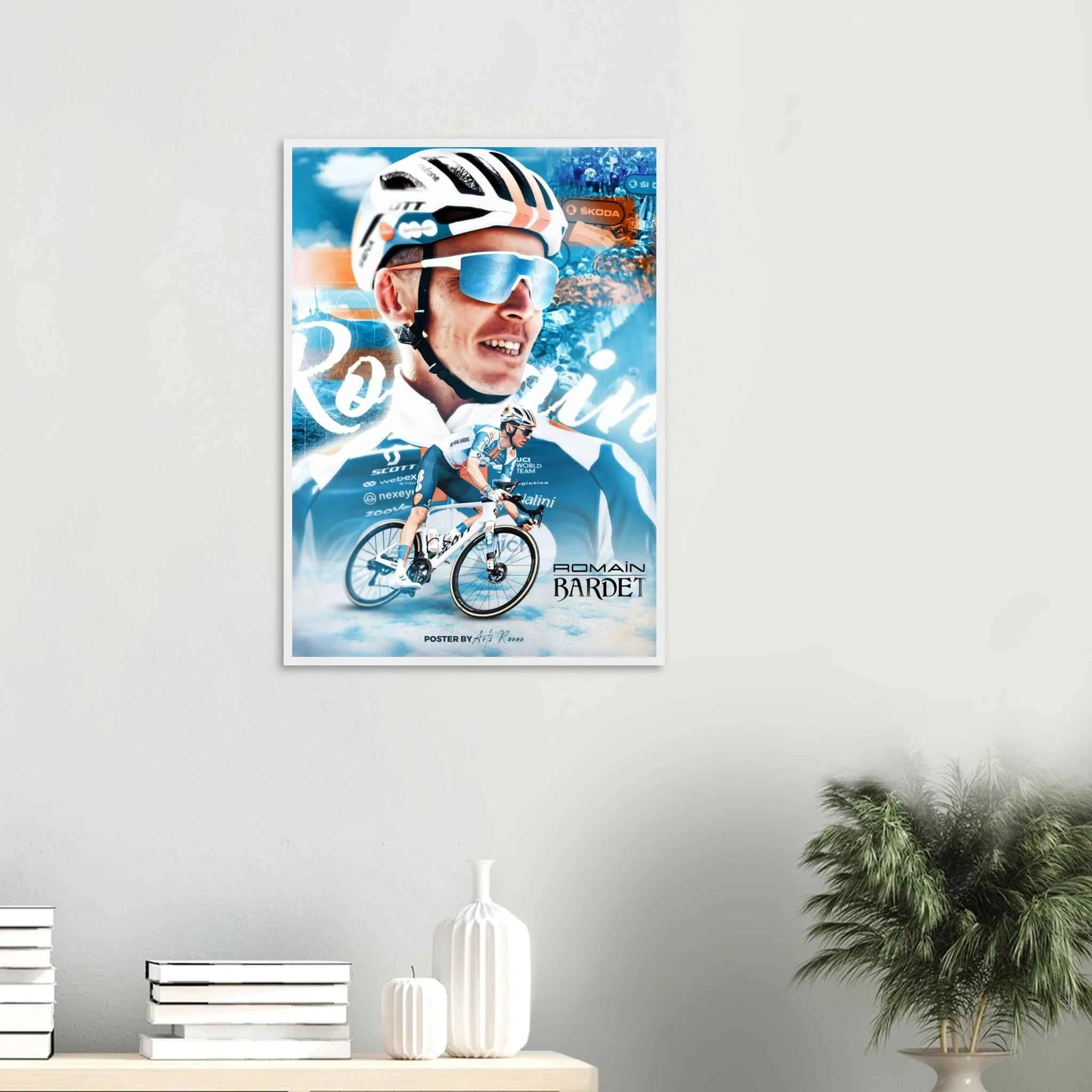 Poster Encadré - Romain Bardet