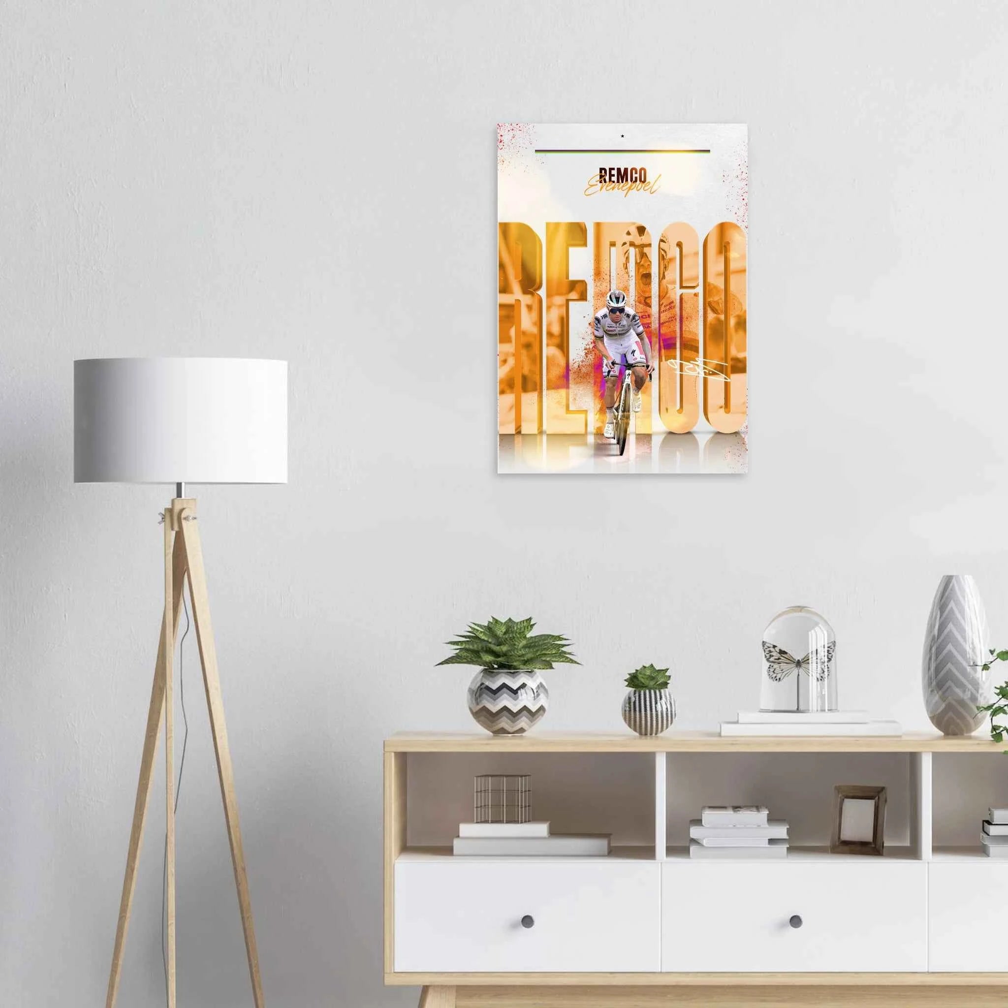 Affiche - Remco Evenepoel ( Édition Arc-En-Ciel 🌈 )