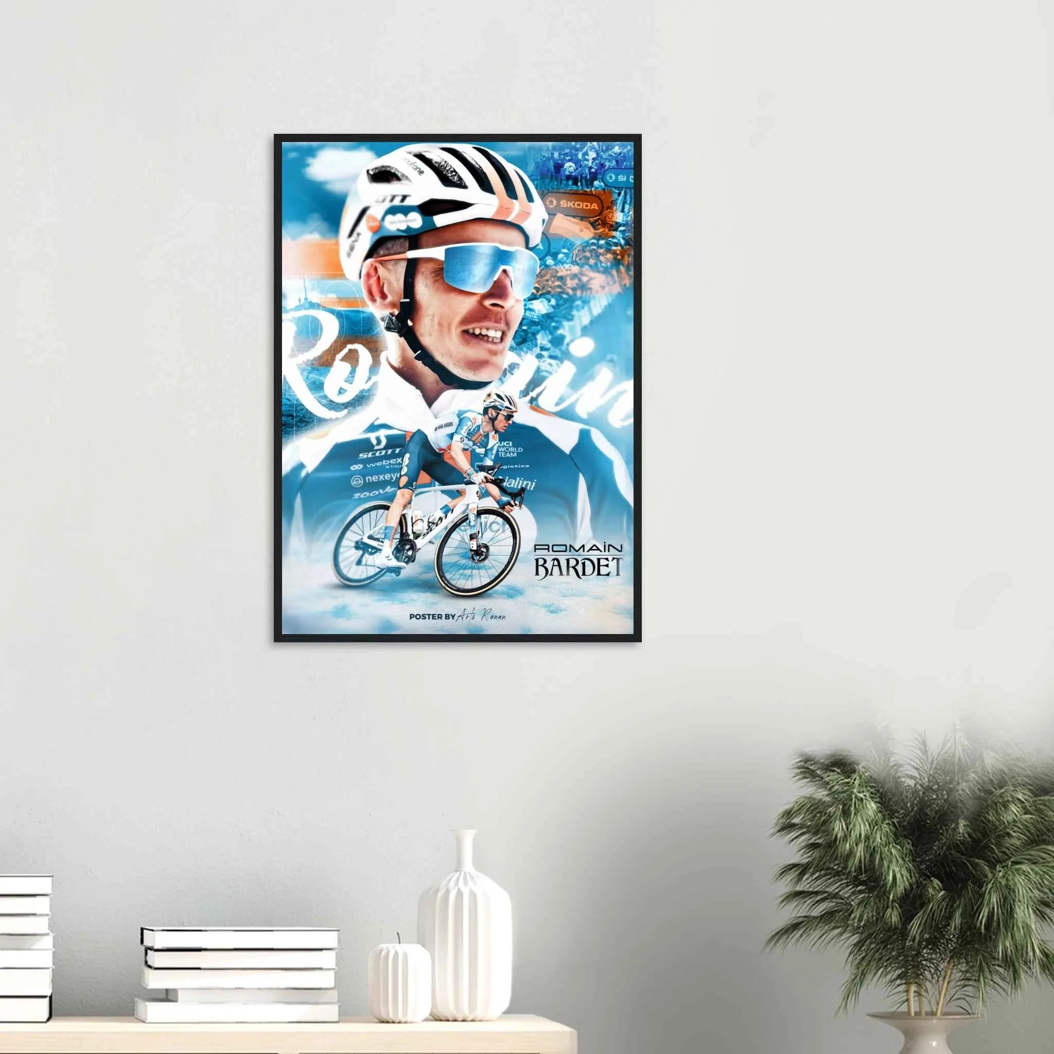 Poster Encadré - Romain Bardet