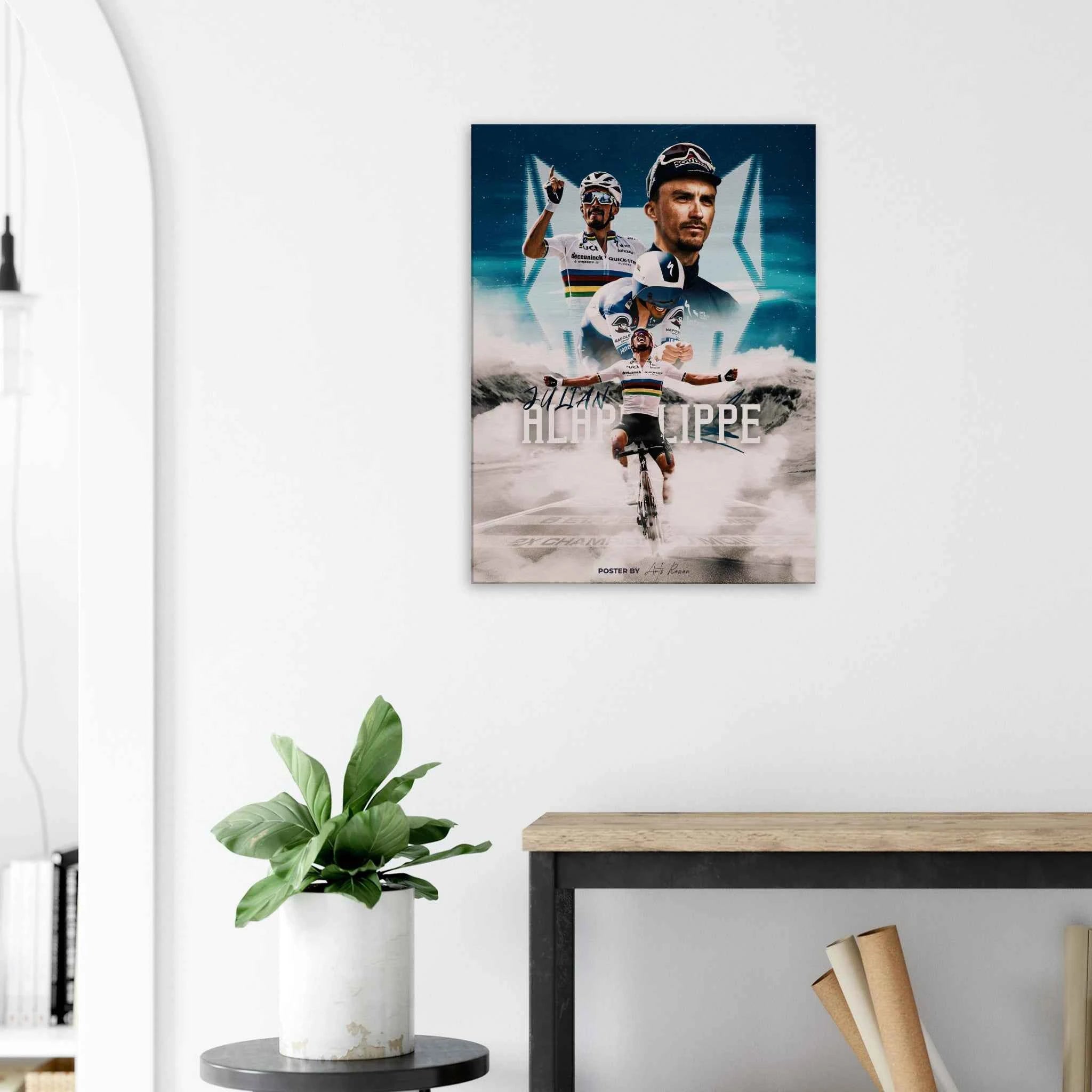 Toile - Julian Alaphilippe (Champion du Monde)