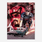 Affiche - Julian Alaphilippe ( Tudor Pro Cycling team )