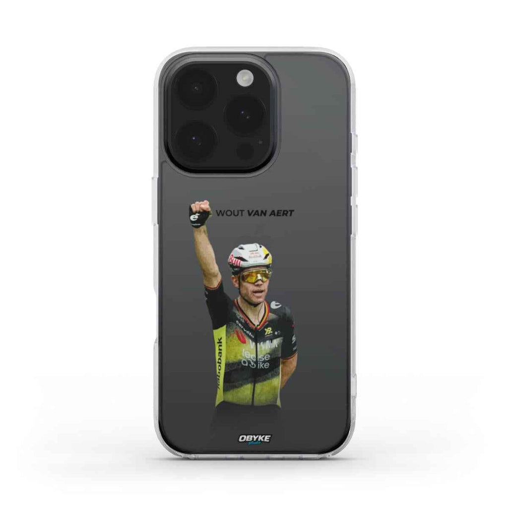 Coque transparente - Wout Van Aert Champs-Élysées