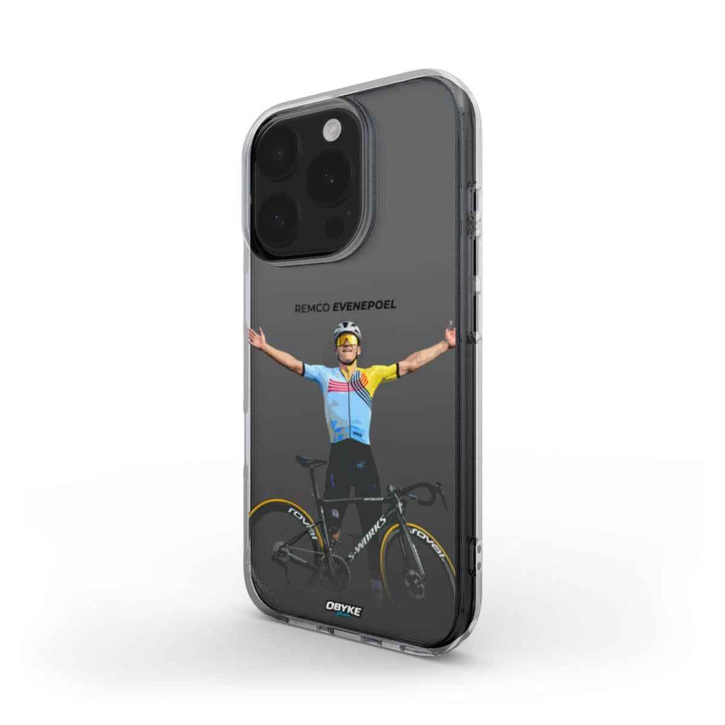 Coque transparente - Remco Evenepoel champion olympique