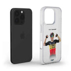 Coque transparente - Wout Van Aert champion de Belgique