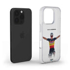Coque transparente - Remco Evenepoel champion de belgique