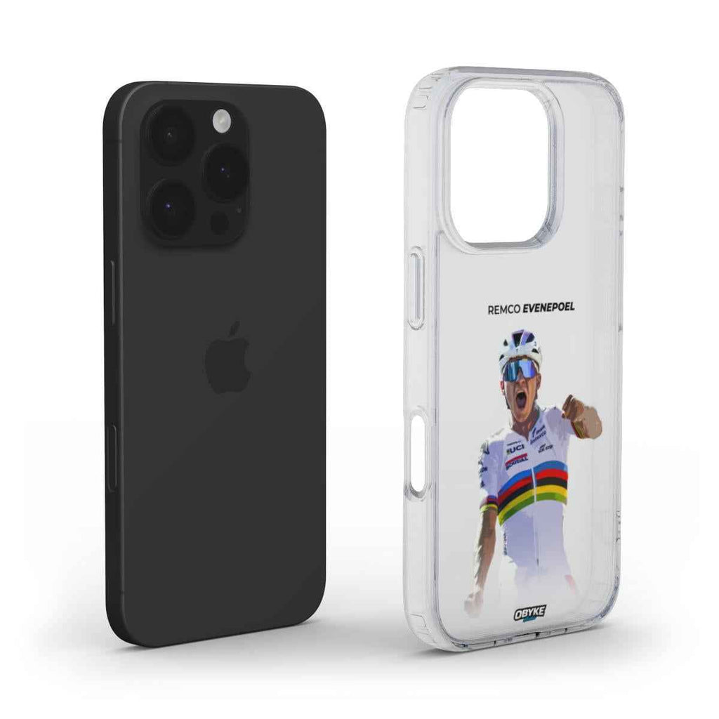 Coque transparente - Remco Evenepoel World Champ