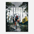 Affiche - Mathieu Van Der Poel ( Roi des Flandres 🟡 )