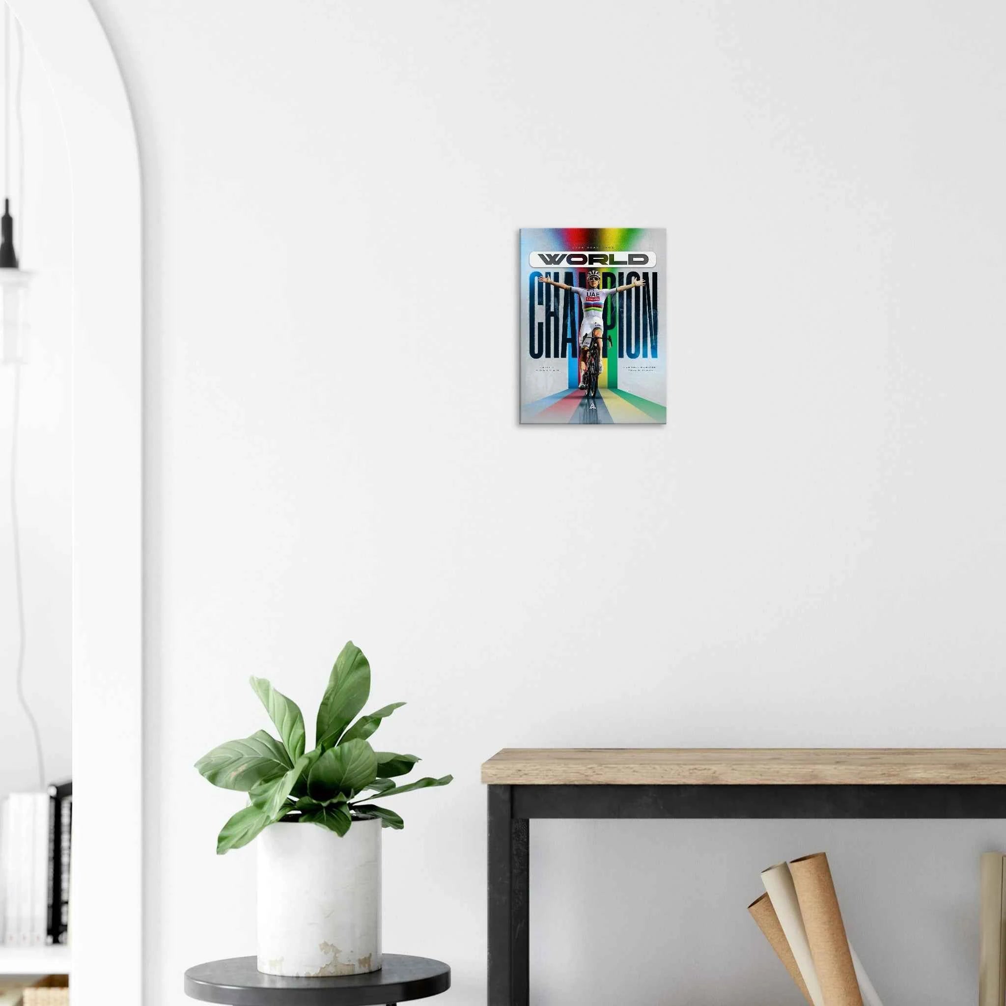 Toile - Tadej Pogacar World Champion 2024