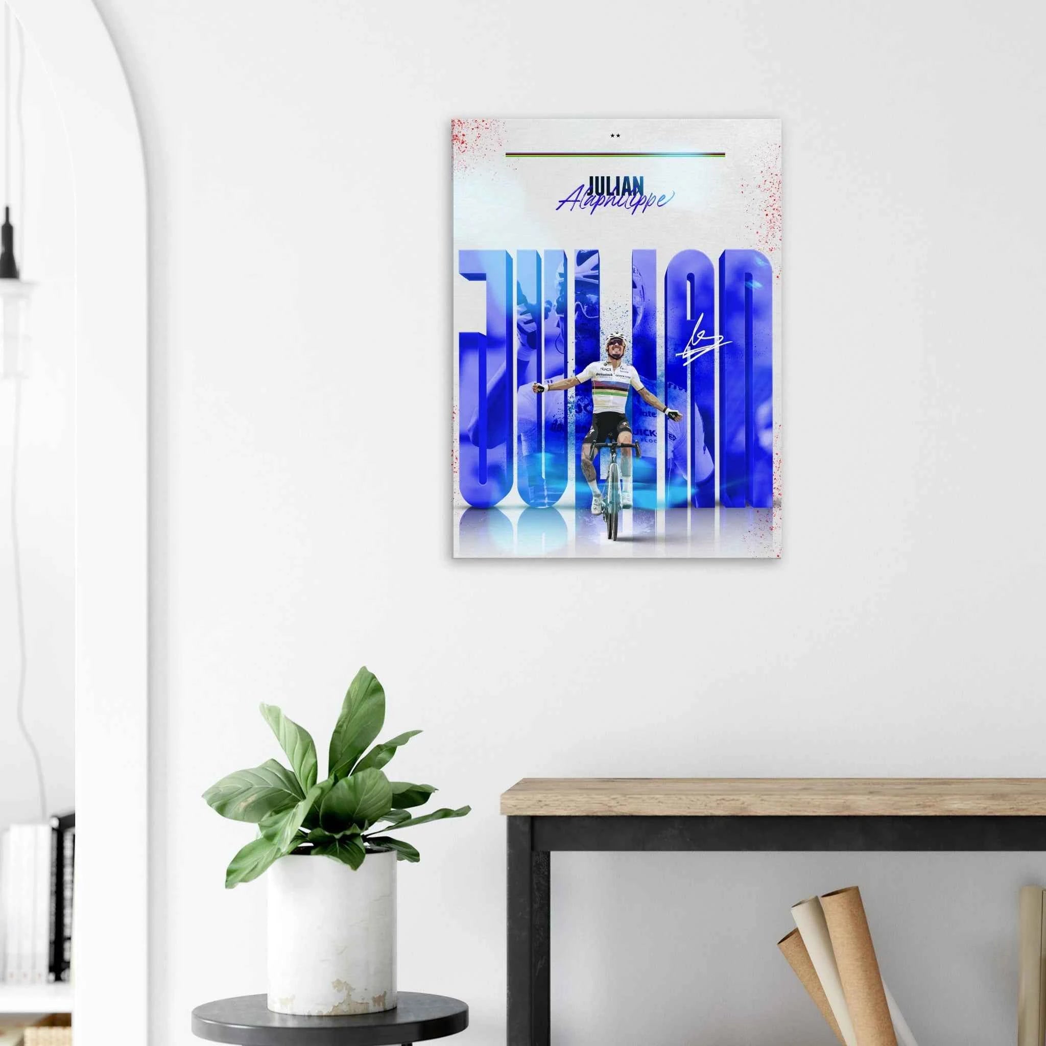 Toile - Julian Alaphilippe (Édition Arc-En-Ciel 🌈 )