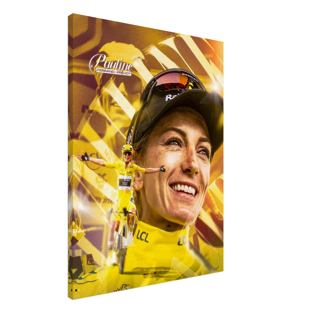 Toile - Pauline Ferrand-Prévot 🟡 - Obyke Studio