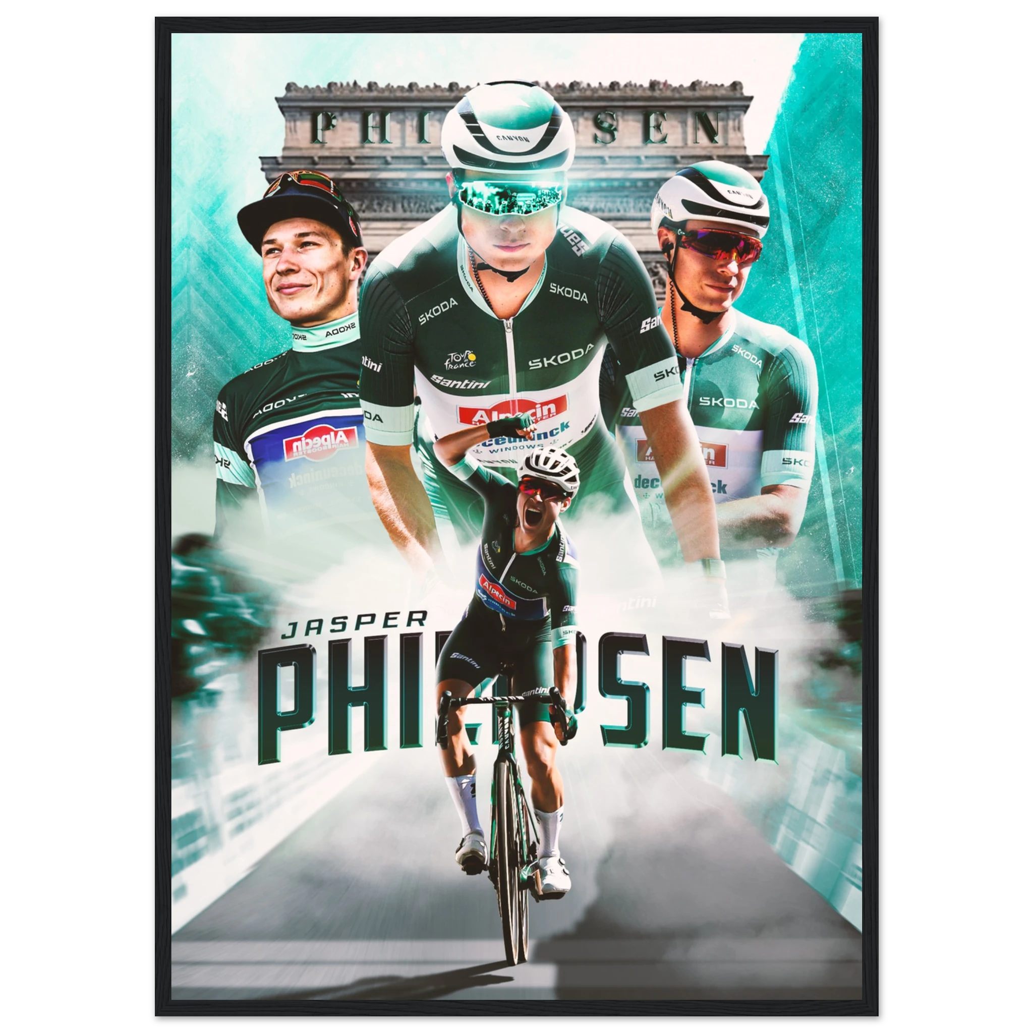 Poster Encadré - Jasper Philipsen - Obyke Studio