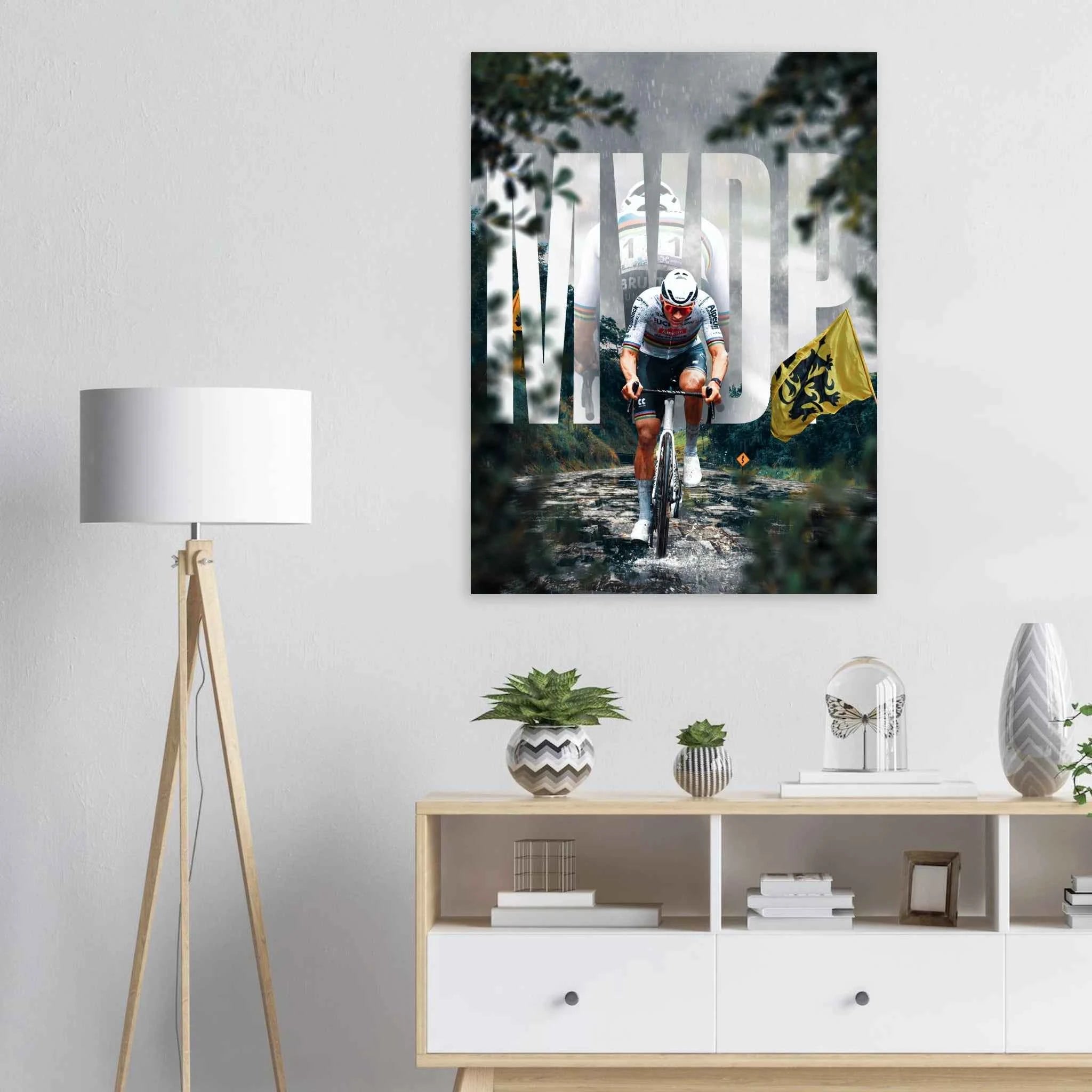 Affiche - Mathieu Van Der Poel ( Roi des Flandres 🟡 )