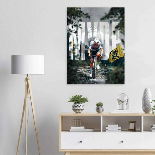 Affiche - Mathieu Van Der Poel ( Roi des Flandres 🟡 )