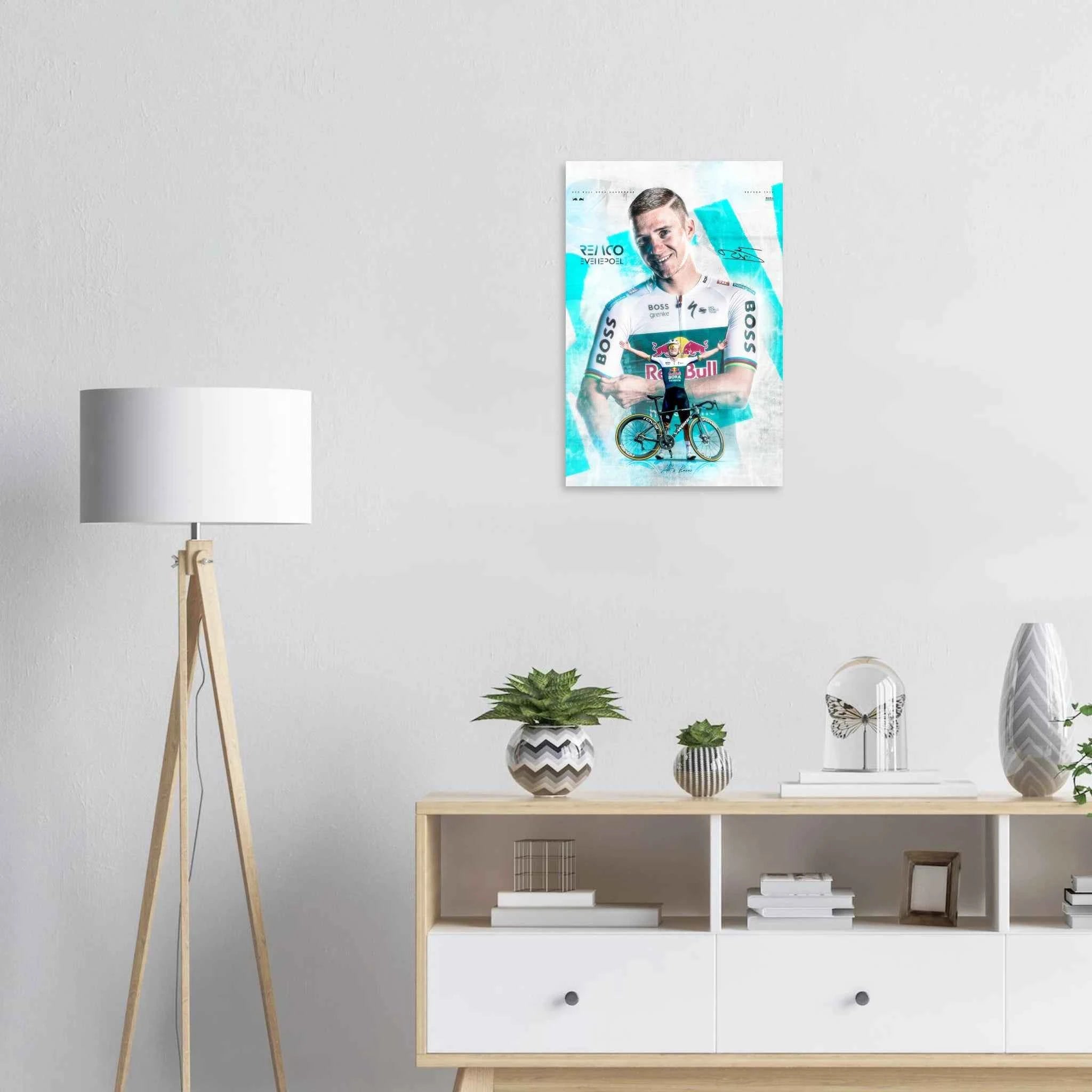Affiche - Remco Evenepoel ( RedBull - Bora Hansgrohe )