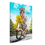 Toile - Tadej Pogacar (Édition TDF 2025) - Obyke Studio