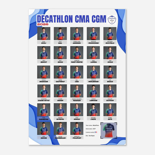 Affiche - Décathlon CMA CGM 2026