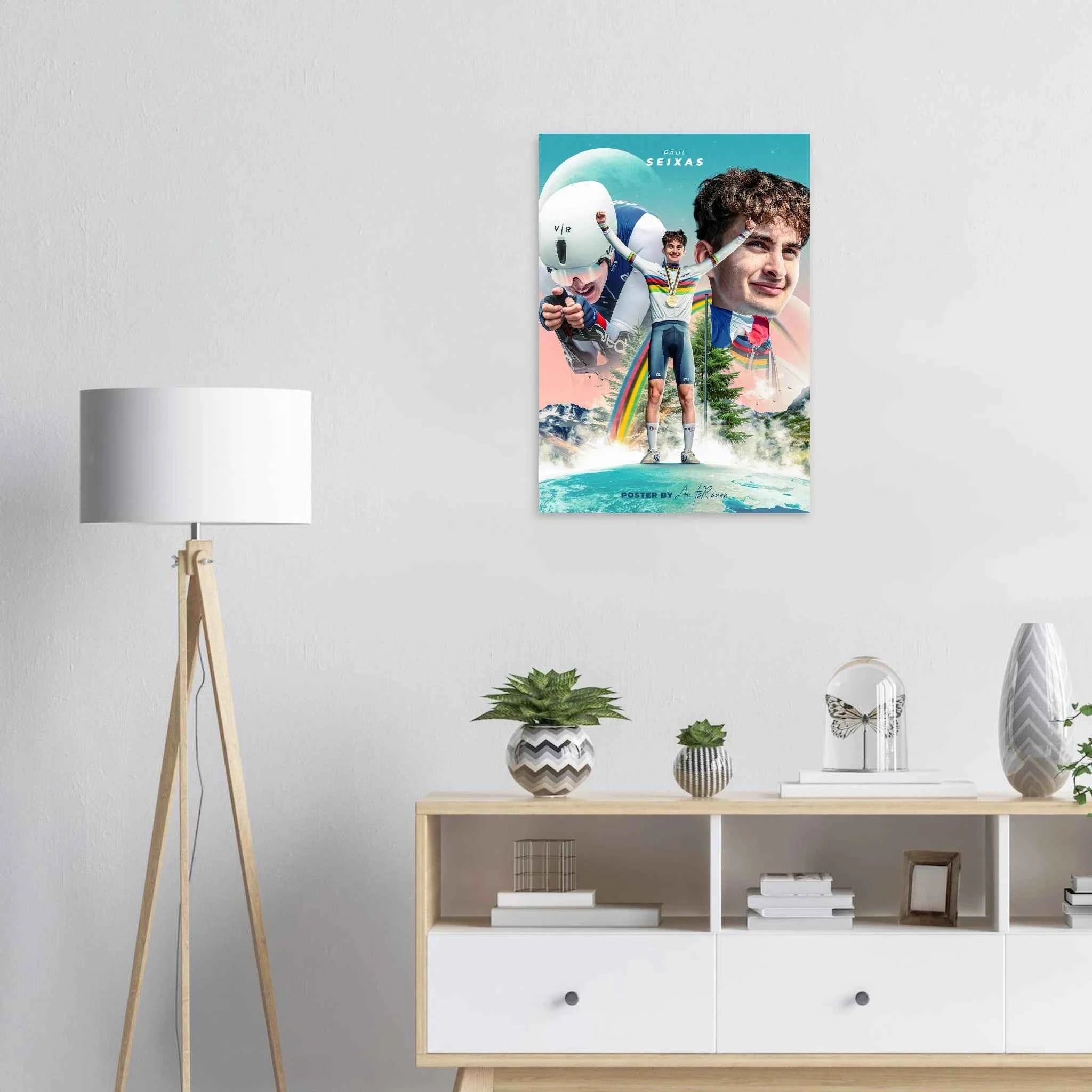 Affiche - Paul Seixas ( Champion du monde CLM junior )