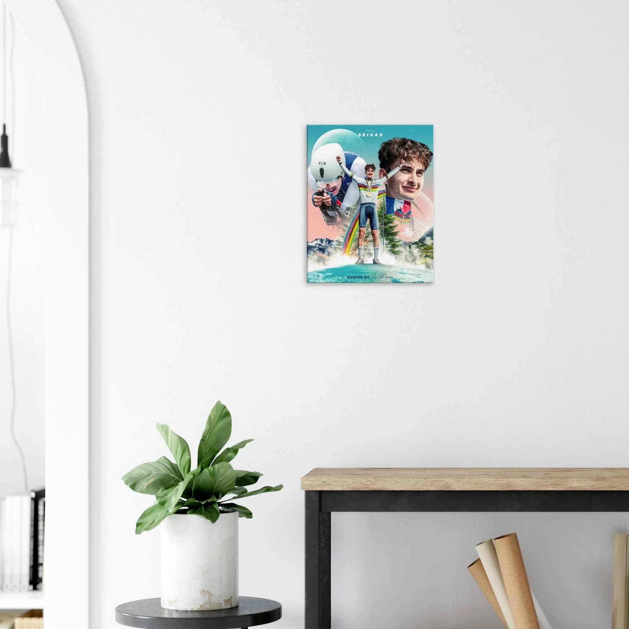 Toile - Paul Seixas (Champion du Monde CLM Junior)