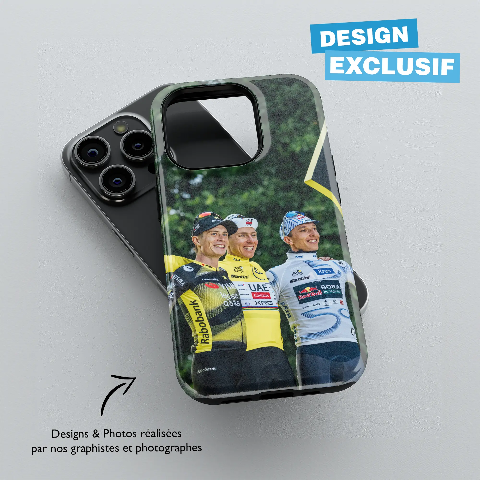 Coque - Podium Tour de France 2025 - Obyke Studio