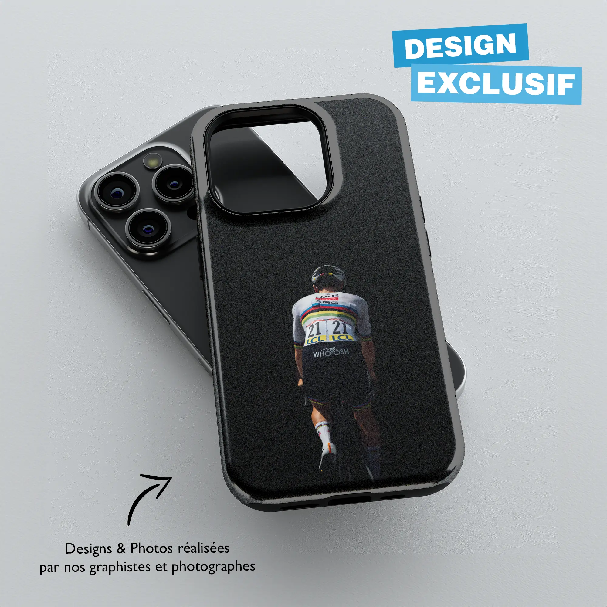 Coque - Tadej Pogacar (Champion du Monde) - Obyke Studio