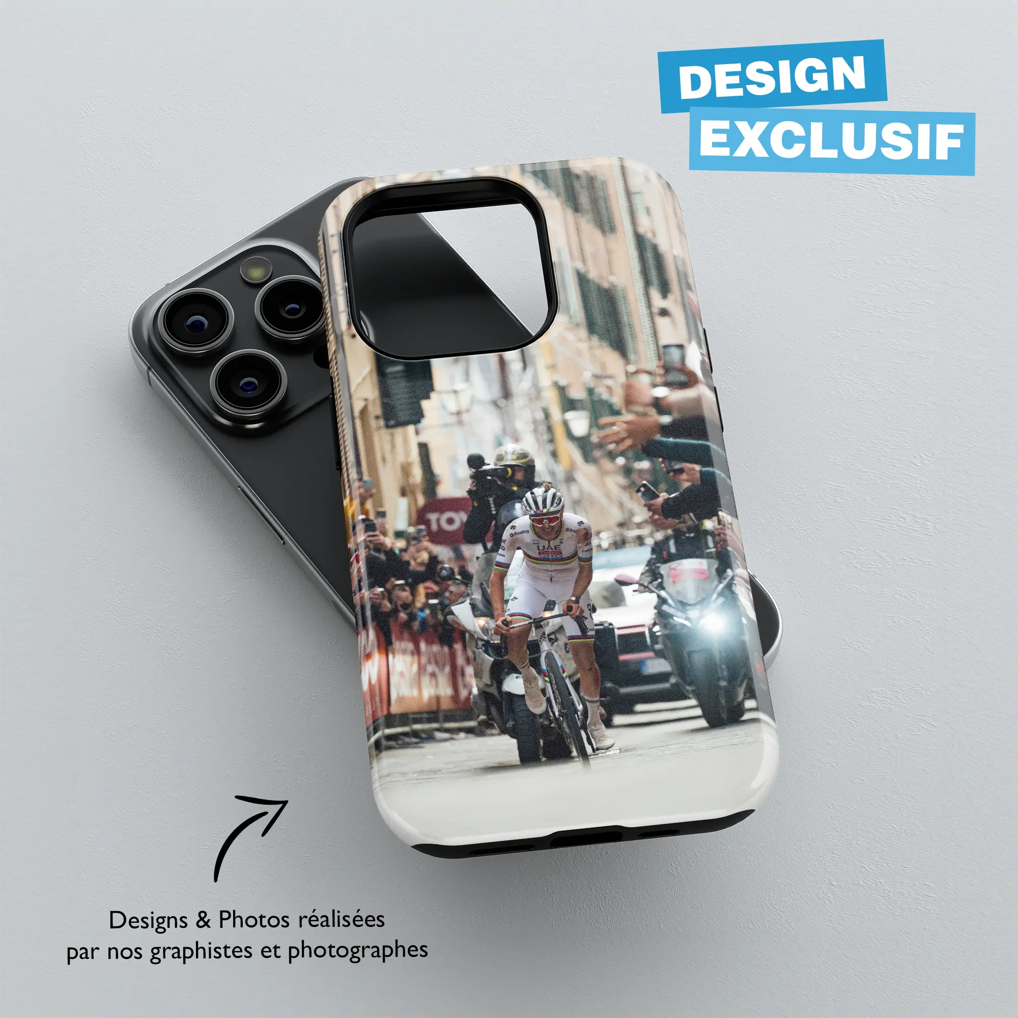 Coque - Tadej Pogacar Strade Bianche 2025 - Obyke Studio