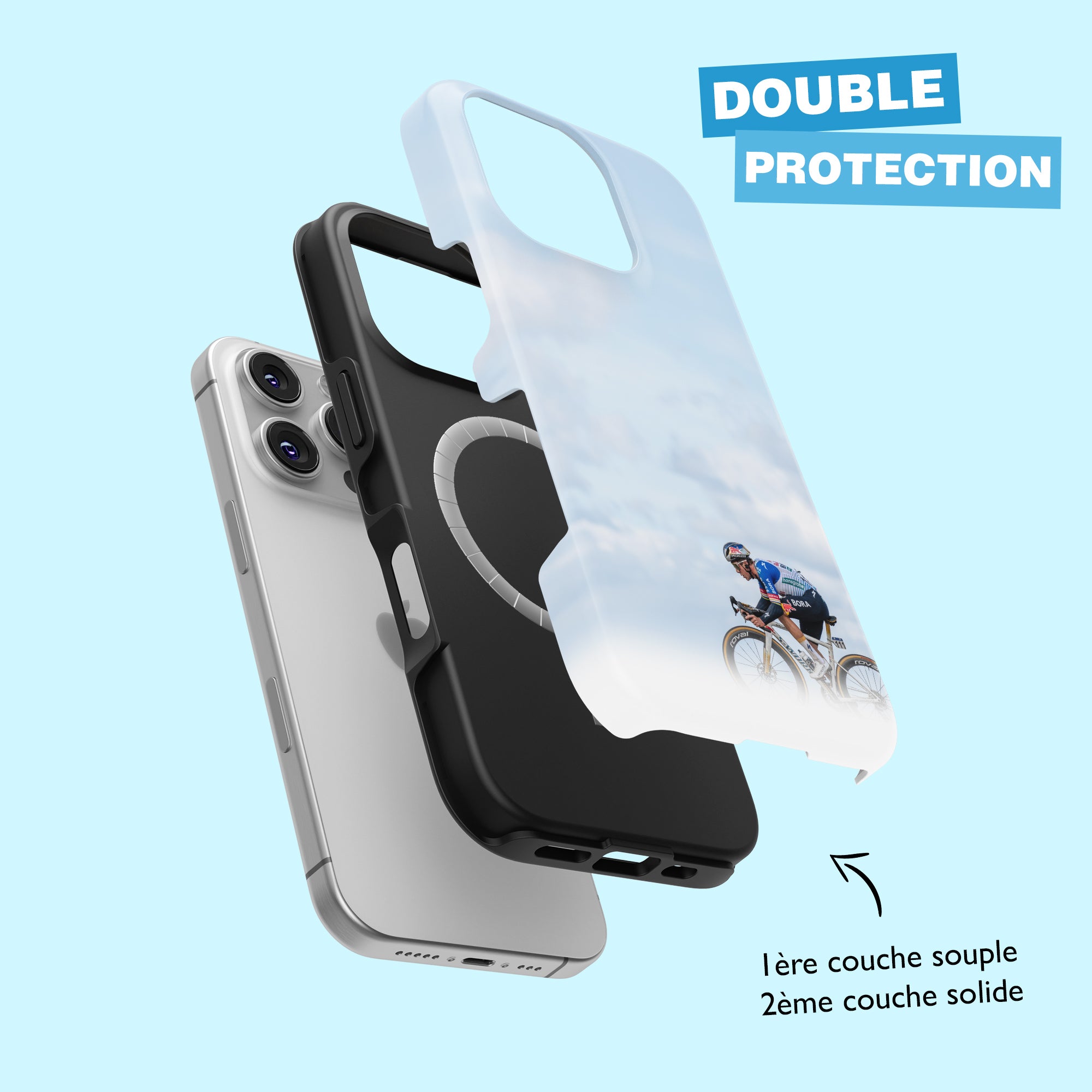 Coque MagSafe - Remco Evenepoel (Ronde Van Vlaanderen 2026)