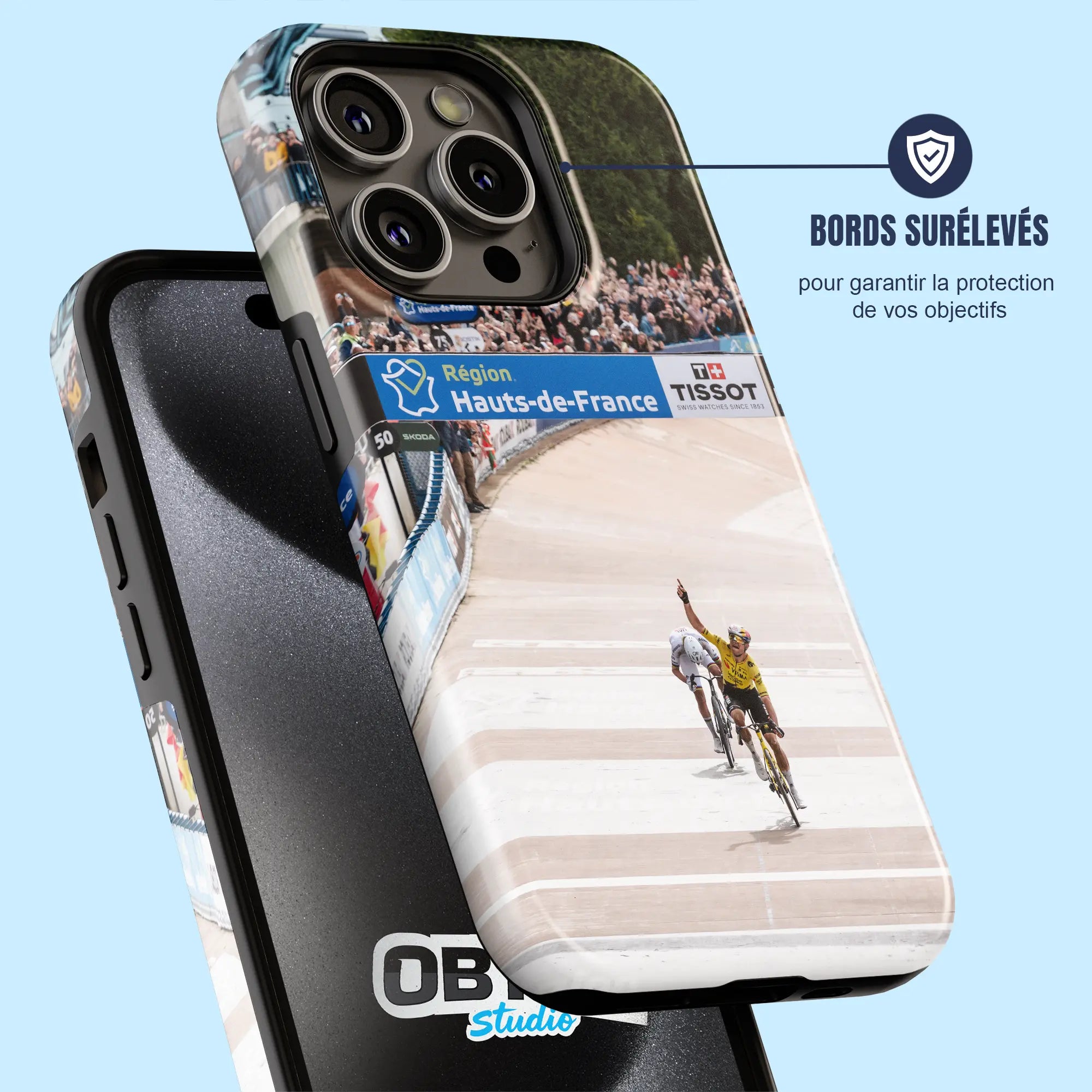 Coque - Wout Van Aert (Paris-Roubaix 2026) - Obyke Studio