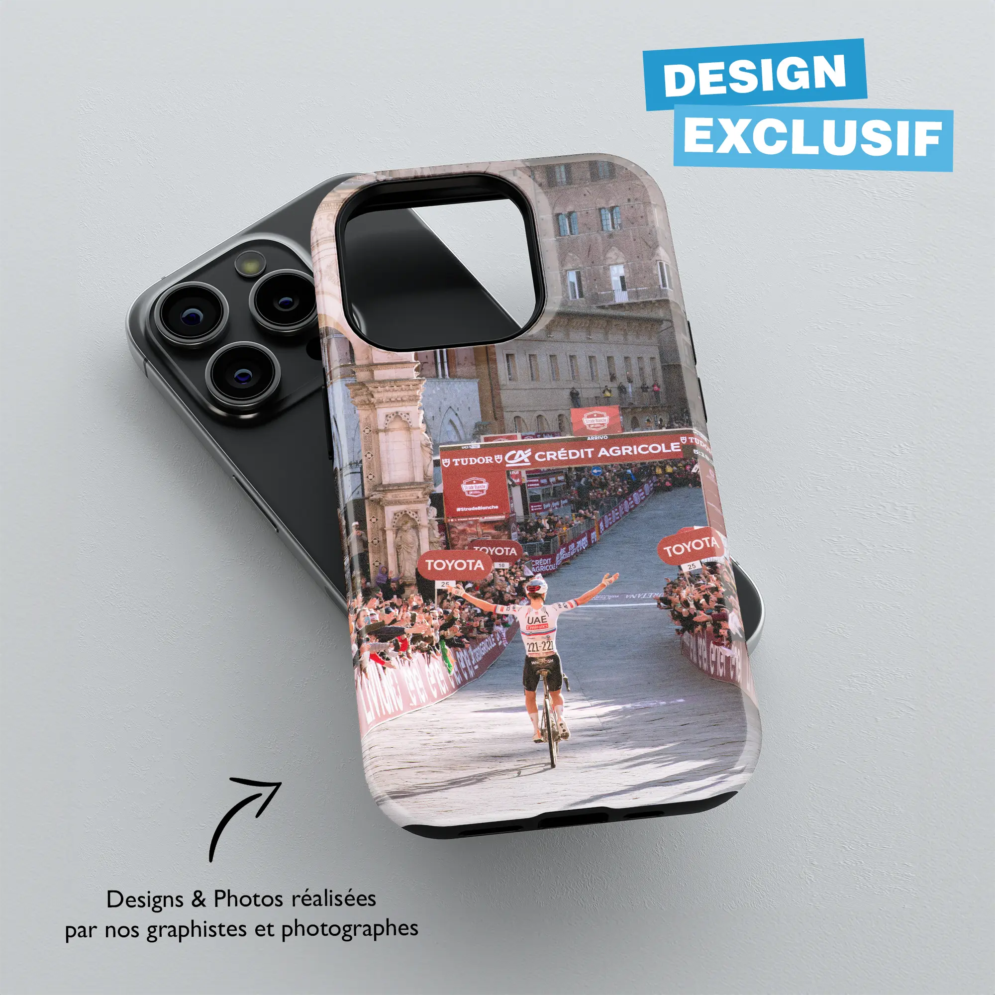 Coque ~ Tadej Pogacar (Strade Bianche 2024) - Obyke Studio