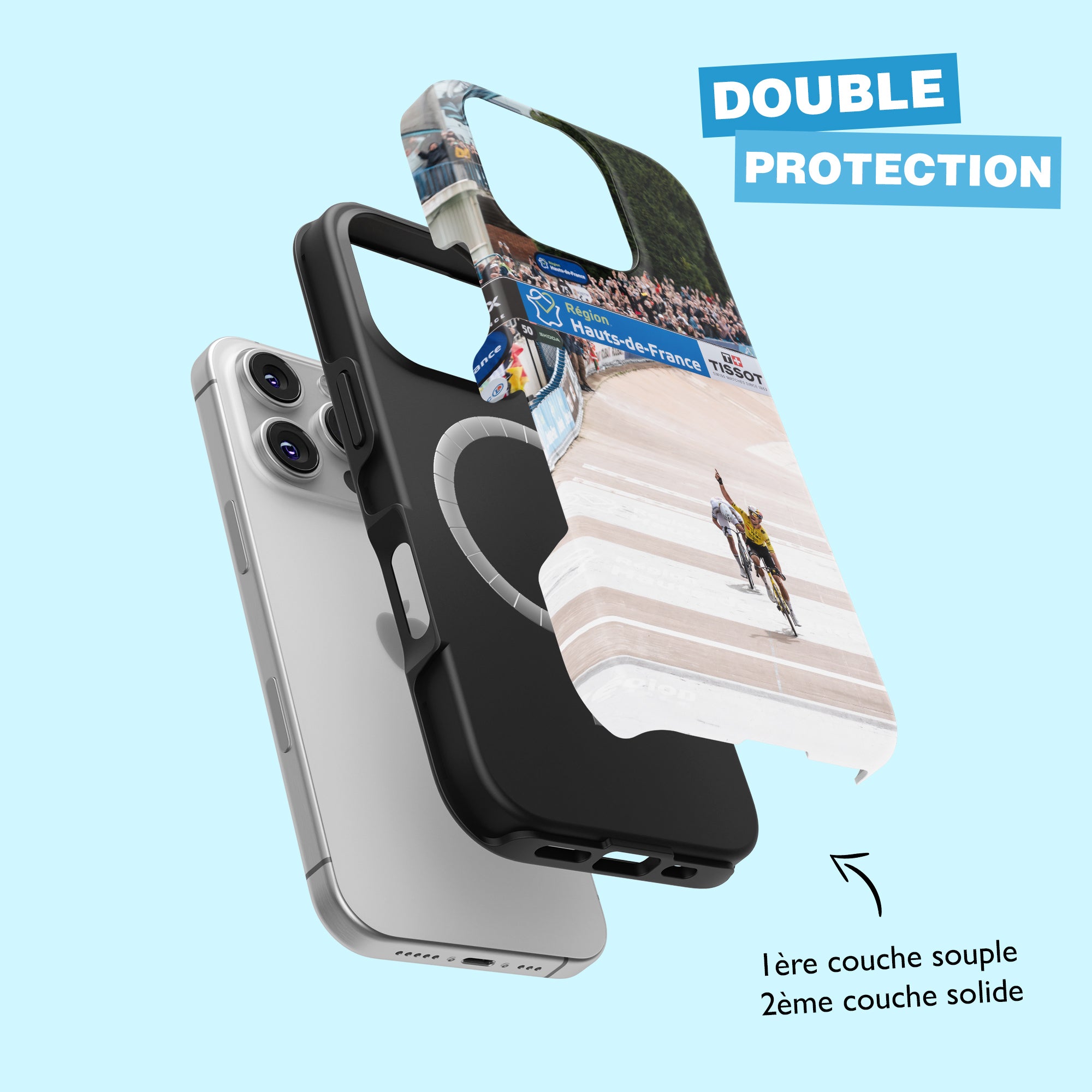 Coque MagSafe - Wout Van Aert (Paris-Roubaix 2026)